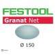FESTOOL Granat Net šlifavimo popierius glaistui P180 150 mm (1 vnt) FESTOOL Granat Net šlifavimo popierius glaistui P180 150 mm (1 vnt)